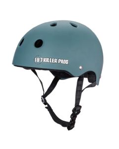 187 PRO SKATE SWEATSAVER STONE BLUE HELMET