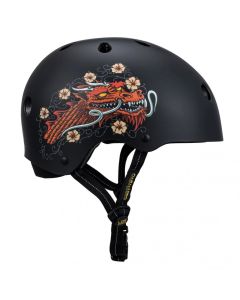 PRO-TEC LOW PRO MAN BLACK MATTE HELMET