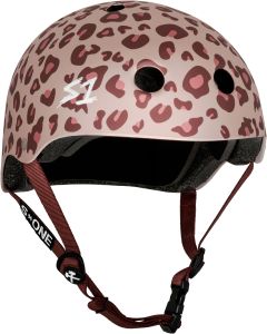 S1 LIFER LIGHT PINK CHEETAH – PINK POSSE COLLAB HELMET