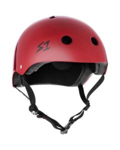 S1 MEGA LIFER BLOOD RED GLOSS HELMET