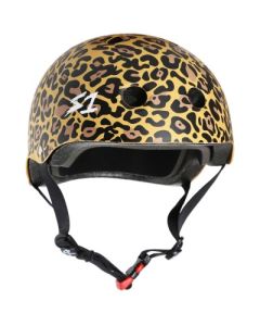 S1 MINI LIFER LEOPARD PRINT HELMET