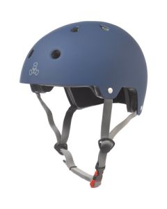 CASCO TRIPLE 8 DUAL CERTIFIED AZUL MATE
