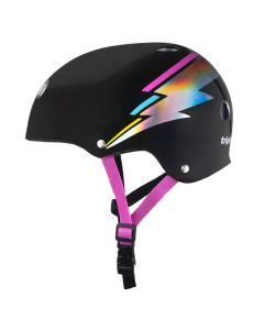 CASCO TRIPLE 8 SWEATSAVER BLACK LIGHTNING HOLOGRAM
