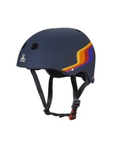 TRIPLE 8 SWEATSAVER CERTIFIED PACIFIC BEACH NAVY HELMET