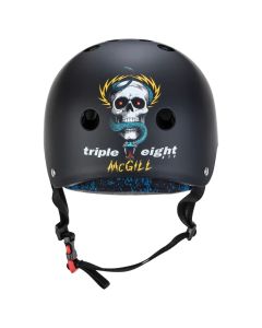 TRIPLE 8 THE CERTIFIED SWEATSAVER MIKE MCGILL HELMETT