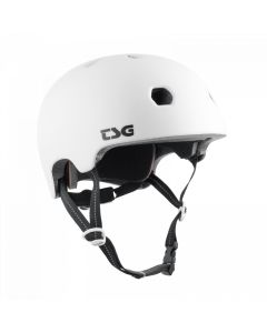 TSG META SOLID COLOR SATIN WHITE HELMET