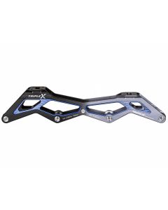 CHASIS POWERSLIDE TRIPLE X5 11’’ 4X90 BLACK-BLUE 280MM 165MM