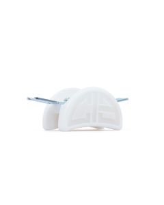 CIB CHICKS IN BOWLS SLIDE BLOCK WHITE