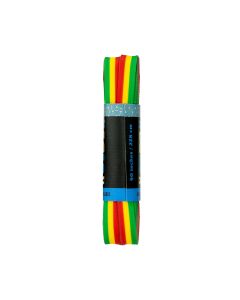 CORDONES RIEDELL CRISS CROSS X DERBY TRIO GREEN-RED-YELLOW 90’’