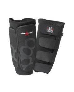TRIPLE 8 EXOSKIN BLACK SHIN GUARD