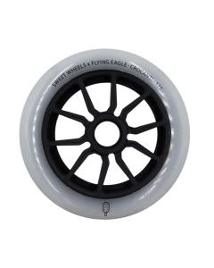 FLYING EAGLE CROCANTI 125MM WHITE WHEEL (UNIT)
