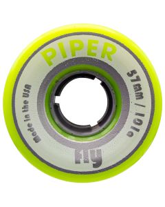 RUEDAS QUAD PIPER FLY 57MM 101A WHITE-WHITE (PACK 4)