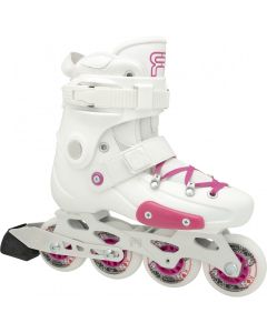 FR SKATES FR J WHITE-PINK