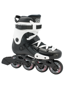 FR SKATES FRW 80 BLACK-WHITE