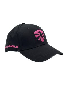 GORRA FLYING EAGLE CURVED NEGRO-ROSA
