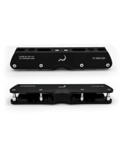 GROUND CONTROL HD 72MM W-ALUM H-BLOCK BLACK FRAMES
