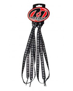 CORDONES HEELYS BUCCANEER NEGRO