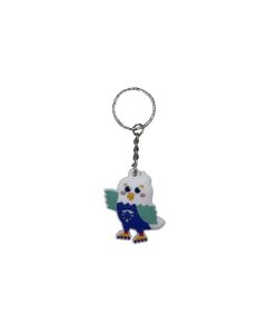 FLYING EAGLE AGUILA BLUE KEY CHAIN