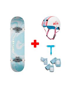 IMPALA COSMOS AZUL 8'' SKATEBOARD PACK