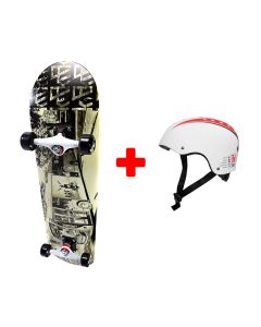 PACK SKATEBOARD INICIACIÓN KRF BUS ROAD