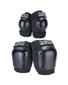 PACK PROTECCIONES 187 COMBO NEGRO