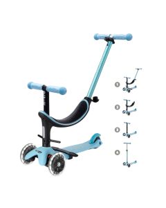MICRO 4IN1 DELUXE LED BLUE SCOOTER