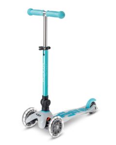 PATINETE MICRO MINI DELUXE PLEGABLE ORION LED AZUL