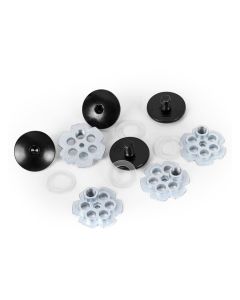 IQON ACT BLACK CUFF BOLT (4 PACK)