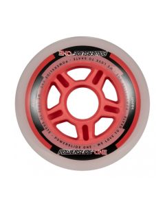 RUEDAS POWERSLIDE PS ONE 84MM 82A ROJAS (PACK 4)
