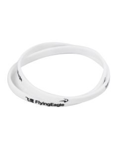 FLYING EAGLE ADULT THIN WHITE BRACELET
