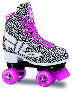 QUAD FILA ANIMALIER NEGRO-BLANCO-ROSA