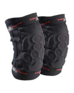 TRIPLE 8 EXOSKIN BLACK KNEE PADS