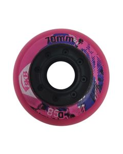BKB JR 70MM 85A PINK II WHEEL (UNIT)