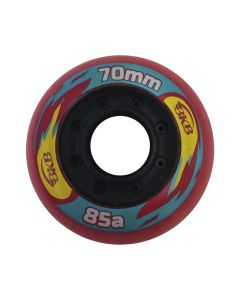 BKB JR 70MM 85A PINK WHEEL (UNIT)