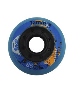 BKB JR 72MM 85A CLEAR BLUE WHEEL (UNIT)