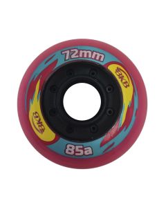 RUEDA BKB JR 72MM 85A ROSA (UNIDAD)