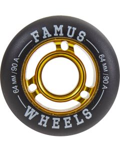 FAMUS 64MM 90A GOLDEN WHEEL (UNIT)
