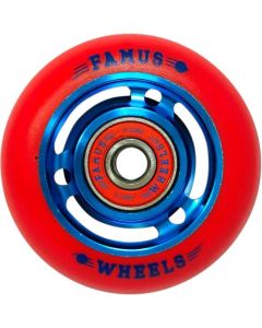 FAMUS 64MM 92A BLUE-RED WHEEL (UNIT)
