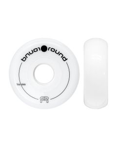 RUEDA FR ROUND FLAT WHEEL 88A BLANCO (UNIDAD)