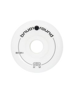 FR ROUND WHEEL 84A WHITE WHEEL (UNIT)
