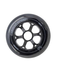 FR URBAN SPEED 100MM 85A BLACK WHEEL (UNIT)