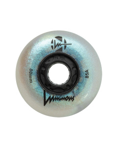 WHEEL LED LUMINOUS 72MM 85A BLACK PEARL (UNIT)