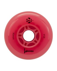 LED LUMINOUS 90MM 85A RED WHEEL (UNIT)