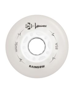 LUMINOUS LED RAINBOW 76MM 85A WHEEL (UNIT)