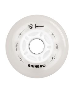 RUEDA LUMINOUS LED RAINBOW 84MM 85A (UNIDAD)