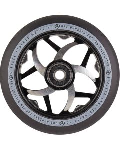 STRIKER ESSENCE V3 BLACK 110MM SCOOTER WHEEL (UNIT)
