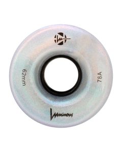 LUMINOUS 62MMX34MM 78A BLACK PEARL QUAD LED WHEEL (UNIT)