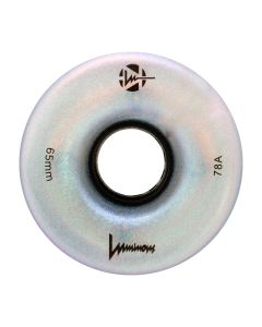 LUMINOUS 65MMX37MM 78A BLACK PEARL QUAD LED WHEEL (UNIT)