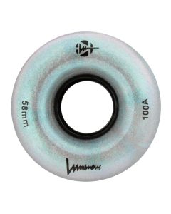 RUEDA QUAD LUMINOUS BLACK PEARL 58MM 100A (UNIDAD)