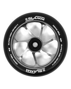 SLAMM TEAM 110MM BLACK-SILVER WHEEL (UNIT)